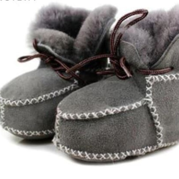 sheepskin baby boots